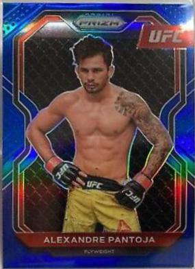 Alexandre Pantoja 2021 Panini Prizm UFC Base #46 Blue