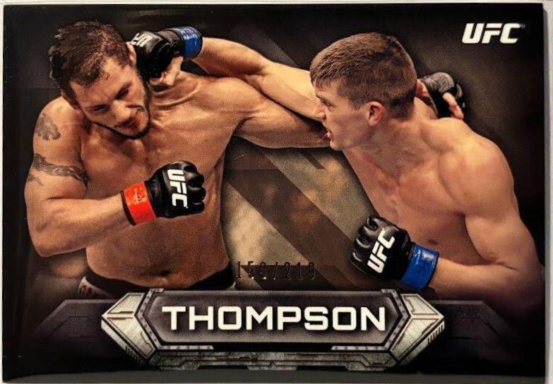 Stephen Thompson 2014 Topps UFC Knockout Base #17 Gold
