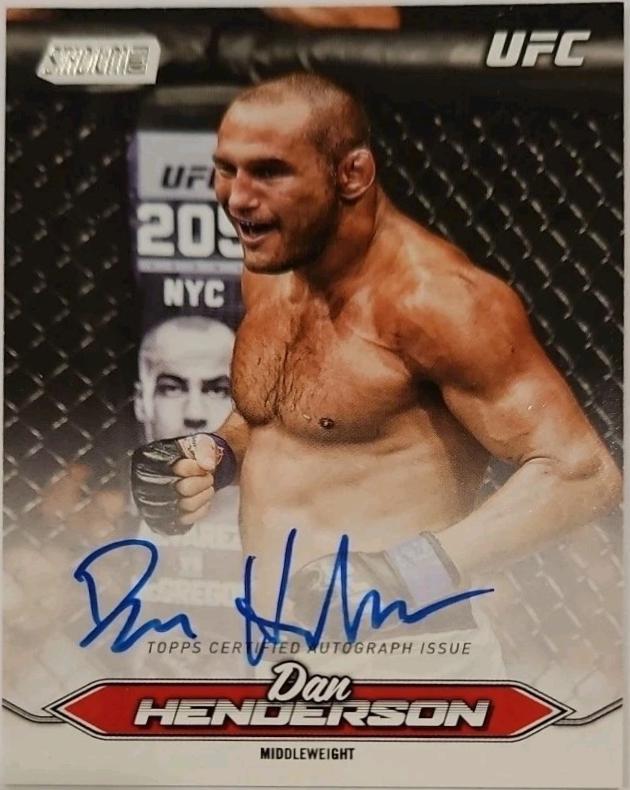 Dan Henderson 2025 Topps Stadium Club UFC Base Autographs #BCA-DHN
