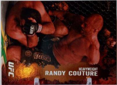Randy Couture 2009 Topps UFC Round 2 Base #46 Bronze