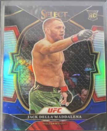 Jack Della Maddalena 2023 Panini Select UFC Concourse #16 Black Blue