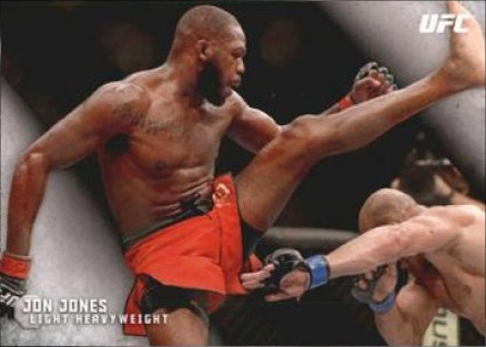 Jon Jones 2015 Topps UFC Knockout Base #1 Mat