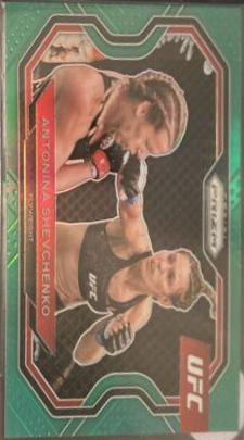 Antonina Shevchenko 2021 Panini Prizm UFC Base #192 Green