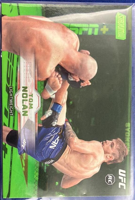 Tom Nolan 2026 Topps Stadium Club UFC Base #149 Lime Green