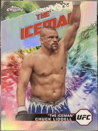 Chuck Liddell 2024 Topps Chrome UFC AKA #AKA-2 Refractor
