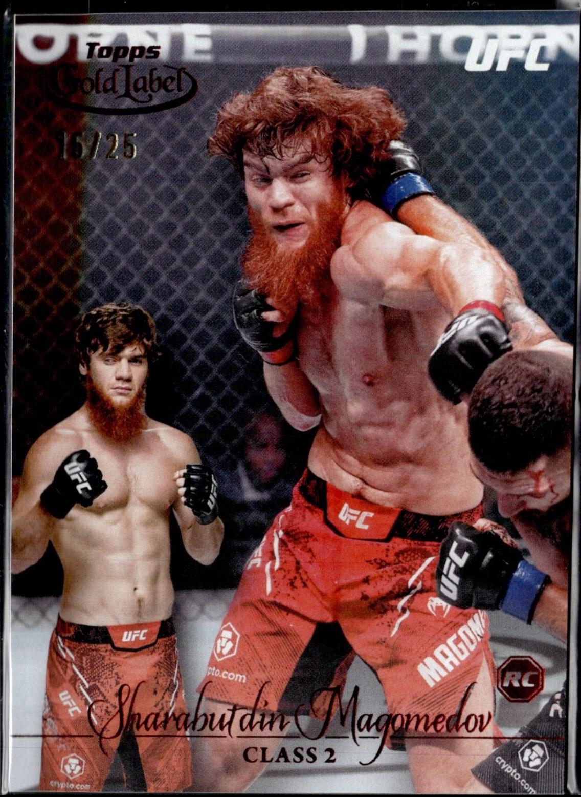 Shara Magomedov 2024 Topps Gold Label UFC Base Class II #73 Black