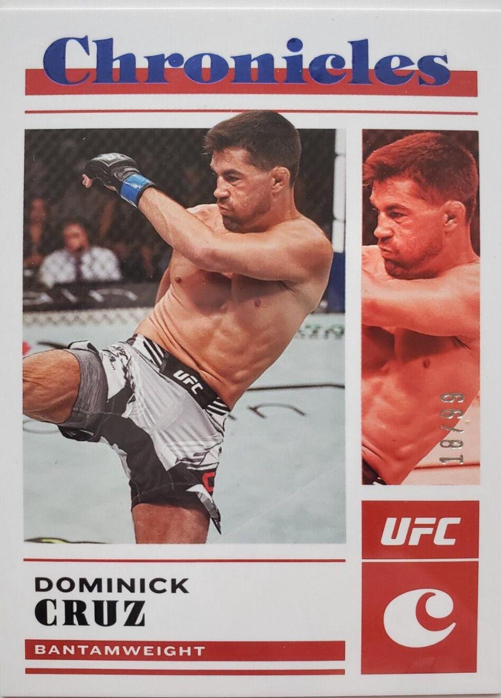 Dominick Cruz 2023 Panini Chronicles UFC Base Chronicles #28 Blue