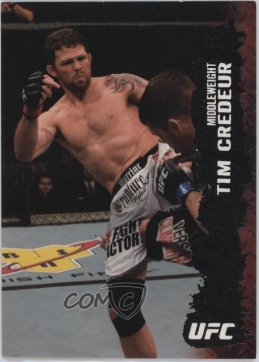 Tim Credeur 2009 Topps UFC Round 2 Base #64 Silver