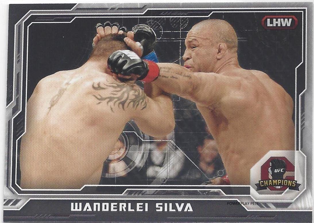 Wanderlei Silva 2014 Topps UFC Champions Base #126 Black