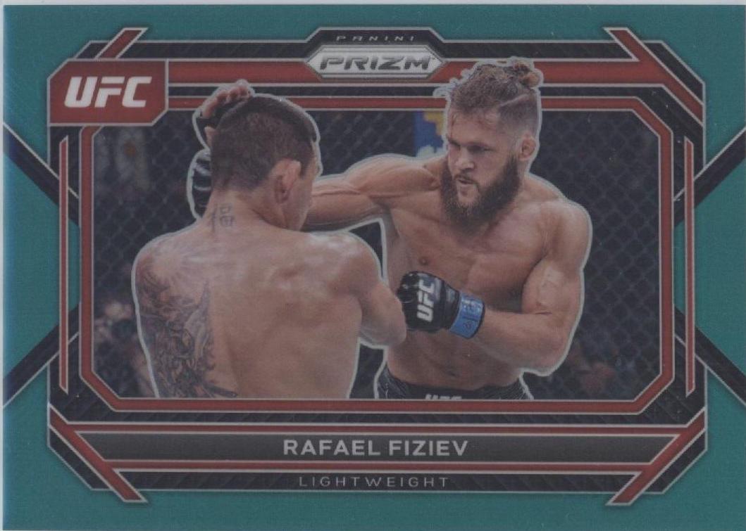 Rafael Fiziev 2023 Panini Prizm UFC Base #1 Teal