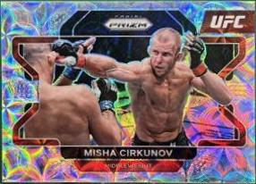 Misha Cirkunov 2022 Panini Prizm UFC Base #28 Premium