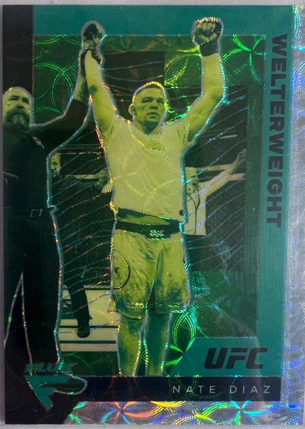 Nate Diaz 2021 Panini Chronicles UFC Base Flux #260 Asia