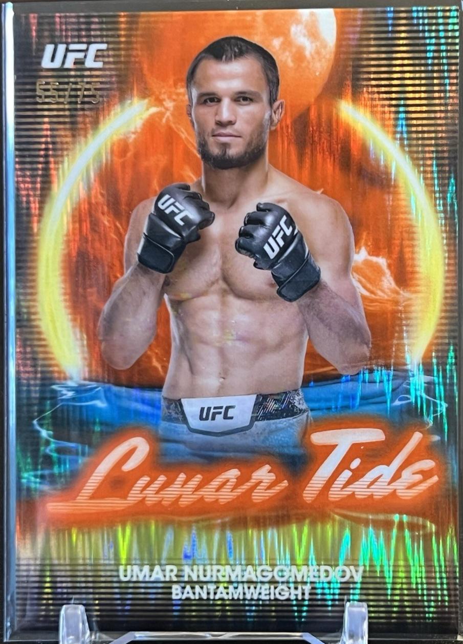 Umar Nurmagomedov 2025 Topps Midnight UFC Lunar Tide #LT-1 Dusk