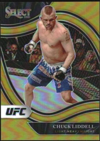Chuck Liddell 2021 Panini Select UFC Octagonside #280 Gold