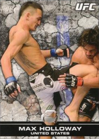 Max Holloway 2013 Topps UFC Bloodlines Base #9 Platinum