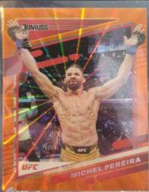Michel Pereira 2022 Panini Donruss UFC Base #127 Orange