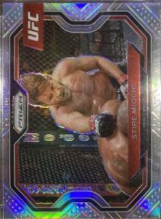 Stipe Miocic 2021 Panini Prizm UFC Base #177 Silver