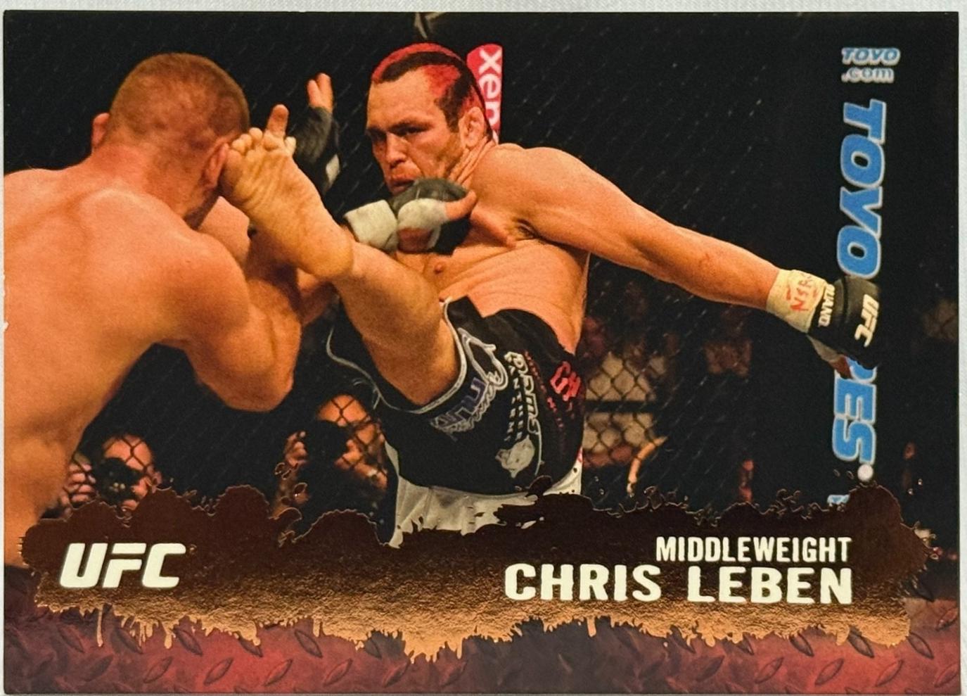 Chris Leben 2009 Topps UFC Round 2 Base #38 Bronze