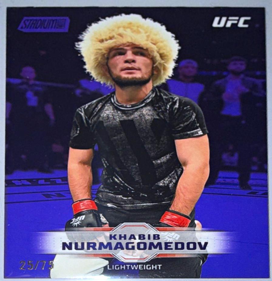 Khabib Nurmagomedov 2026 Topps Stadium Club UFC Base #54 Purple