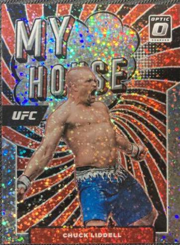 Chuck Liddell 2022 Panini Donruss Optic UFC My House #1 White Sparkle