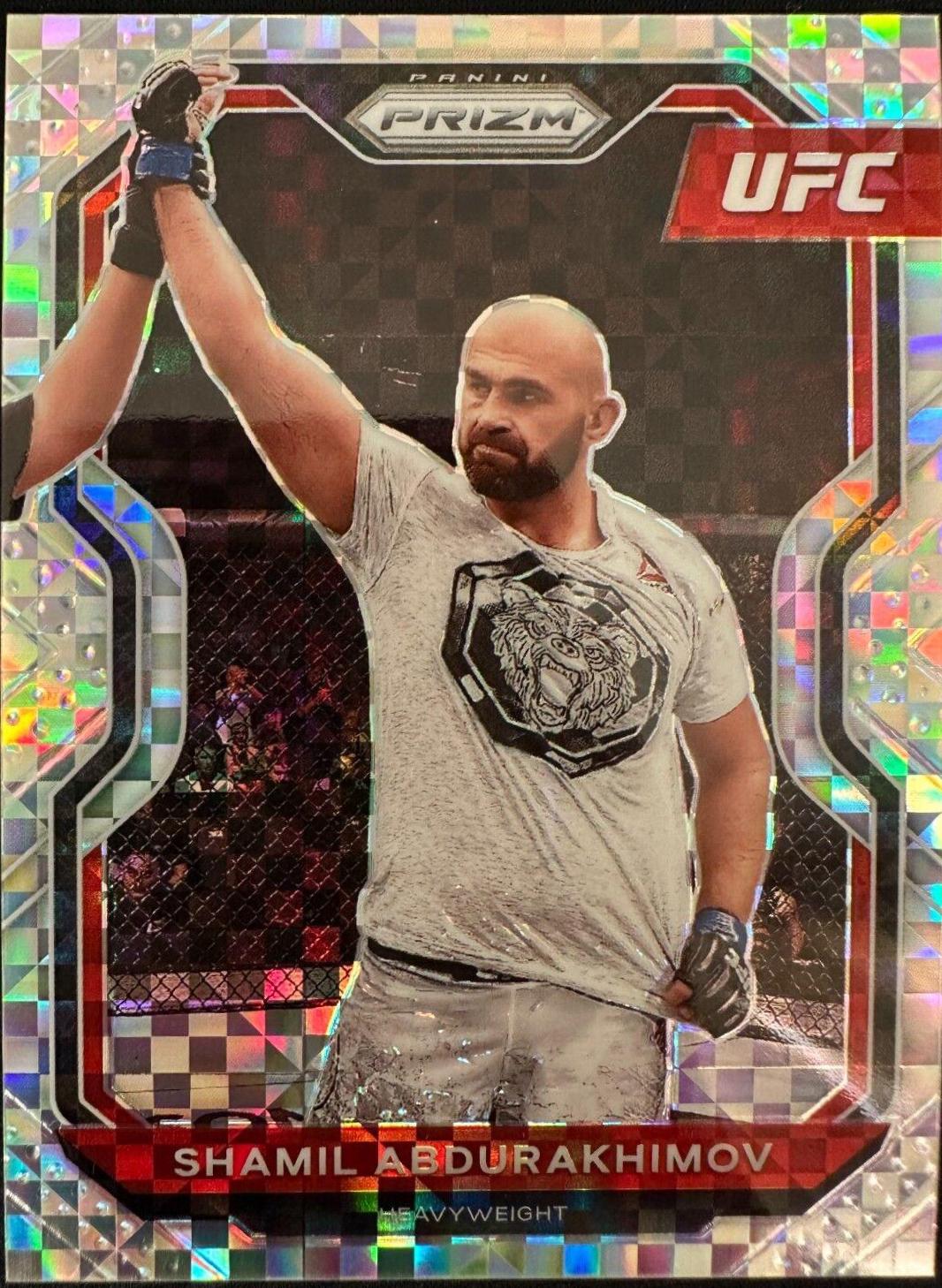 Shamil Abdurakhimov 2021 Panini Prizm UFC Base #6 Lucky Envelopes