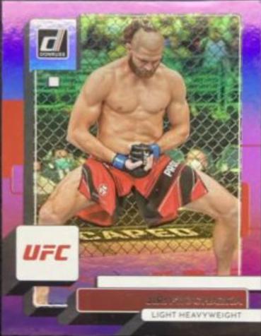 Jiri Prochazka 2023 Panini Donruss UFC Base #14 Purple Laser