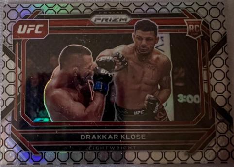 Drakkar Klose 2023 Panini Prizm UFC Base #100 Octagon