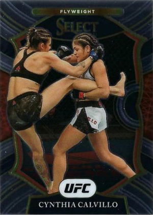 Cynthia Calvillo 2021 Panini Select UFC Concourse #70 Green
