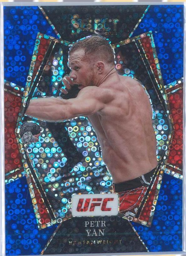 Petr Yan 2022 Panini Select UFC Premier Level #103 Blue Disco