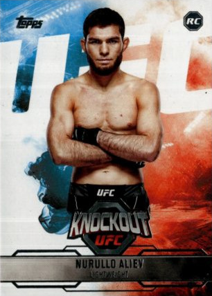 Nurullo Aliev 2025 Topps Knockout UFC Base #66 Red