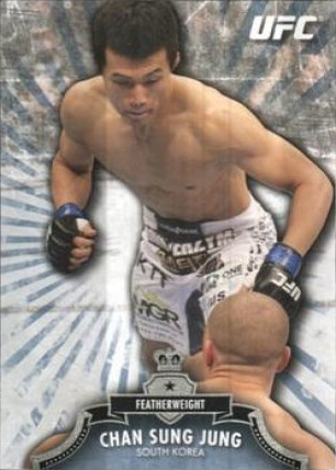 Chan Sung Jung 2012 Topps UFC Bloodlines Base #34 Platinum