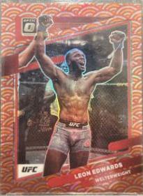 Leon Edwards 2022 Panini Donruss Optic UFC Base #62 Photon