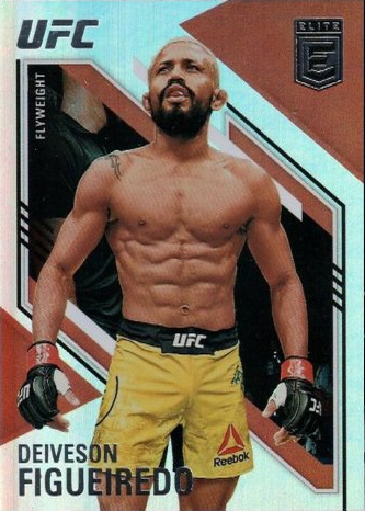 Deiveson Figueiredo 2021 Panini Chronicles UFC Base Elite #147 Asia Red
