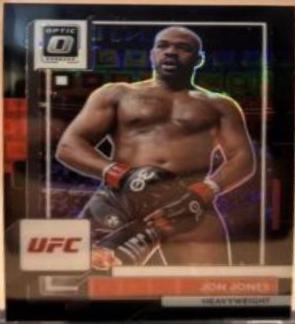 Jon Jones 2023 Panini Donruss Optic UFC Base #85 Black Pandora