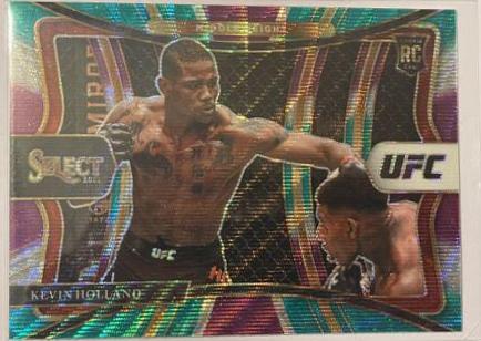 Kevin Holland 2021 Panini Select UFC Premier Level #169 Tri Color