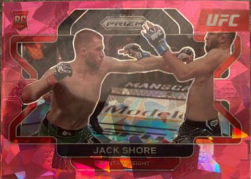 Jack Shore 2022 Panini Prizm UFC Base #33 Pink Ice