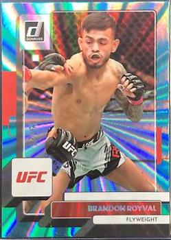 Brandon Royval 2023 Panini Donruss UFC Base #88 Teal Laser
