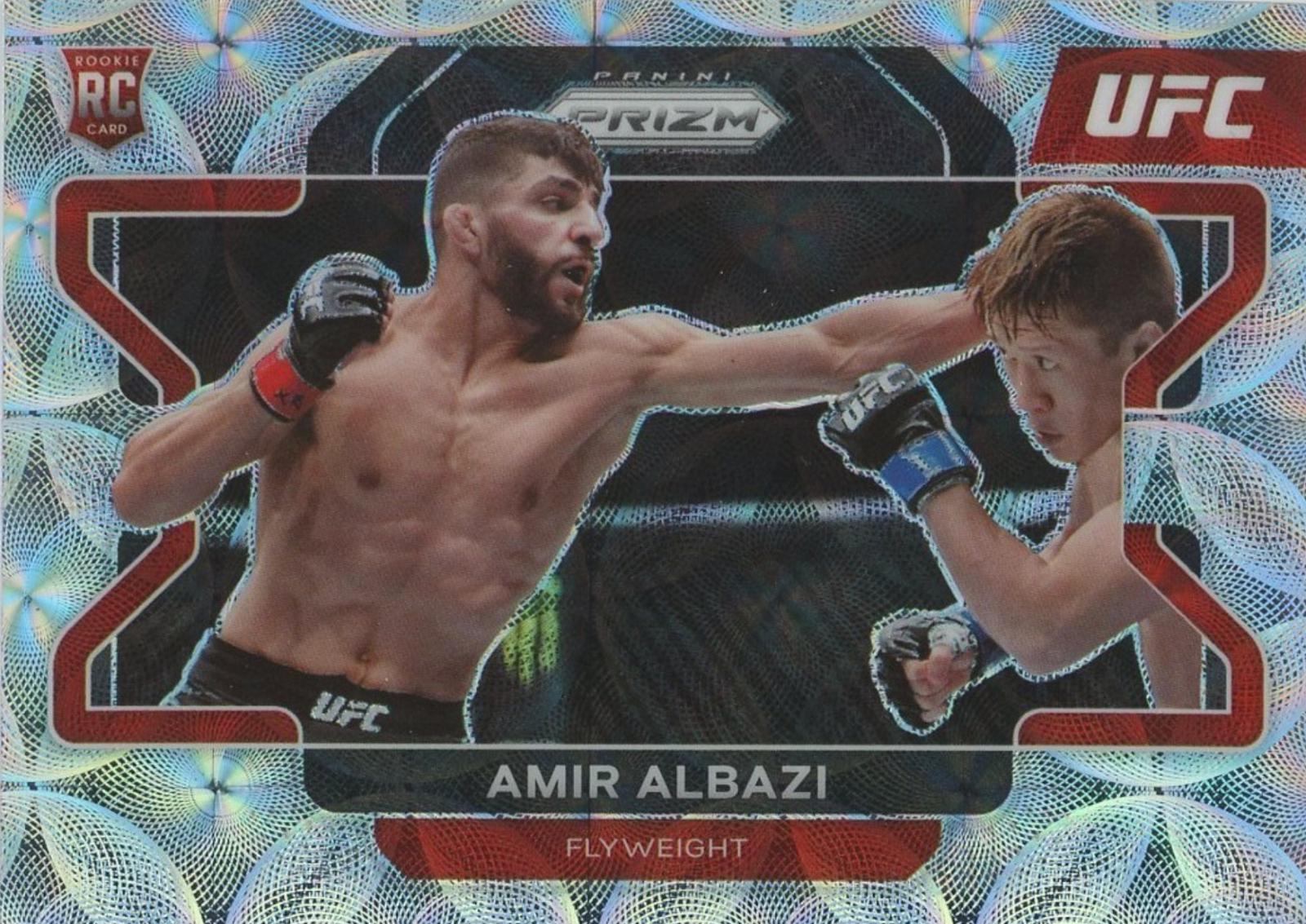 Amir Albazi 2022 Panini Prizm UFC Base #75 Premium