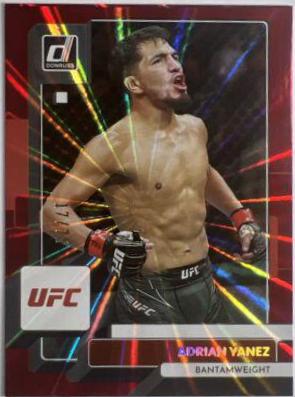 Adrian Yanez 2023 Panini Donruss UFC Base #16 Red Laser
