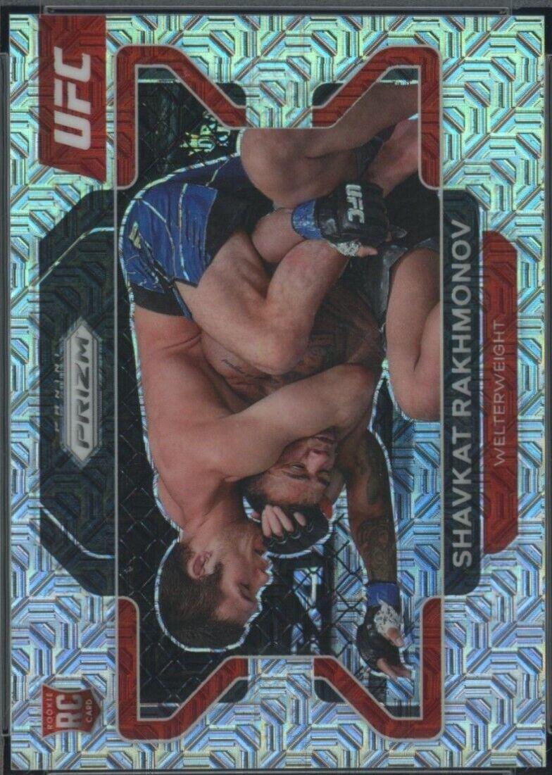 Shavkat Rakhmonov 2022 Panini Prizm UFC Base #80 Mojo