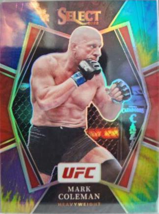 Mark Coleman 2022 Panini Select UFC Premier Level #178 Tie Dye