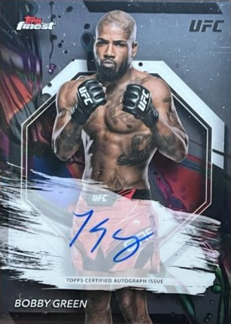 King Green 2024 Topps Finest UFC Finest Autographs #FA-BGN Superfractor