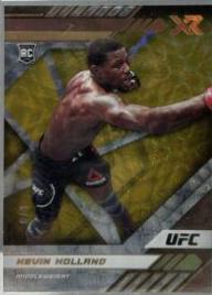 Kevin Holland 2021 Panini Chronicles UFC Base Spectra #283 Asia Gold