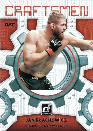 Jan Błachowicz 2022 Panini Donruss UFC Craftsmen #2 Press Proof Black