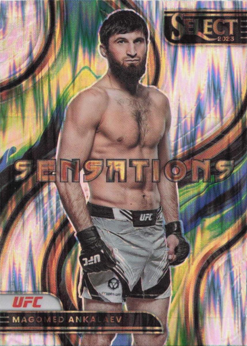 Magomed Ankalaev 2023 Panini Select UFC Sensations #2 Flash