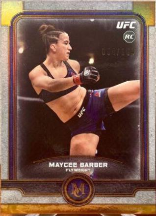 Maycee Barber 2019 Topps UFC Museum Collection Base #43 Copper