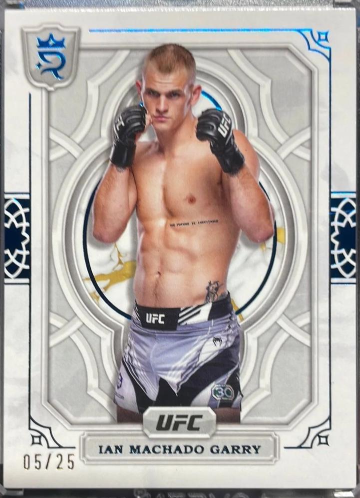 Ian Machado Garry 2024 Topps Royalty UFC Base #65 Blue