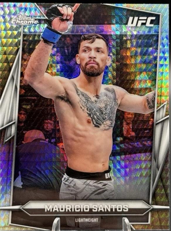 Mauricio Ruffy 2026 Topps Chrome UFC Base #178 Prism Refractor