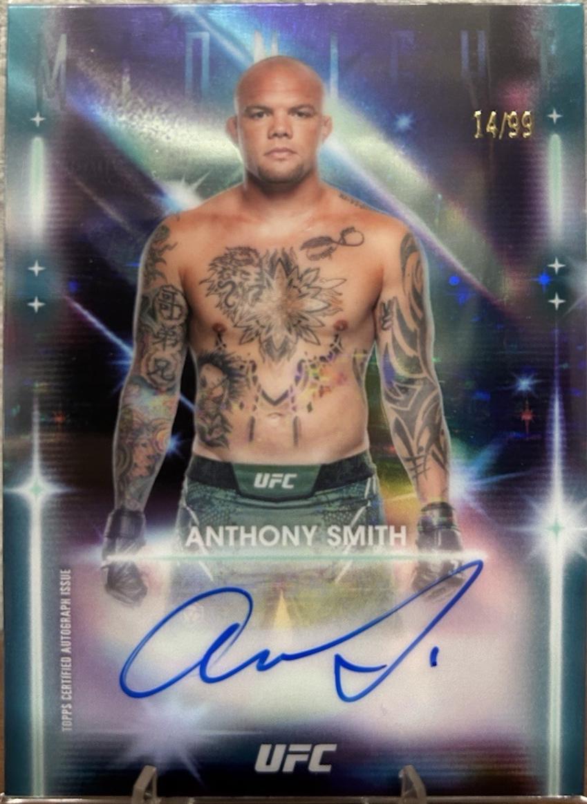 Anthony Smith 2025 Topps Midnight UFC Glimmer Graphs #GRG-AS Twilight