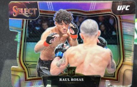 Raul Rosas 2023 Panini Select UFC Octagonside #275 Lucky Envelopes